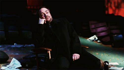 launchpadmcquinn:  I really want a whole episode of Supernatural in which they do nothing but zoom in on Crowley from a bunch of different angles. 