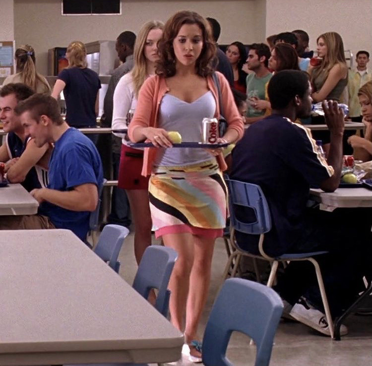 come here you are my paradise — Gretchen Wieners' outfits were so fetch