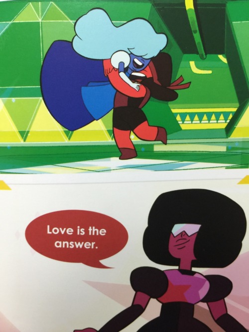 sciencebeotch:  There is so much beautiful Garnet in Guide to the Crystal Gems 