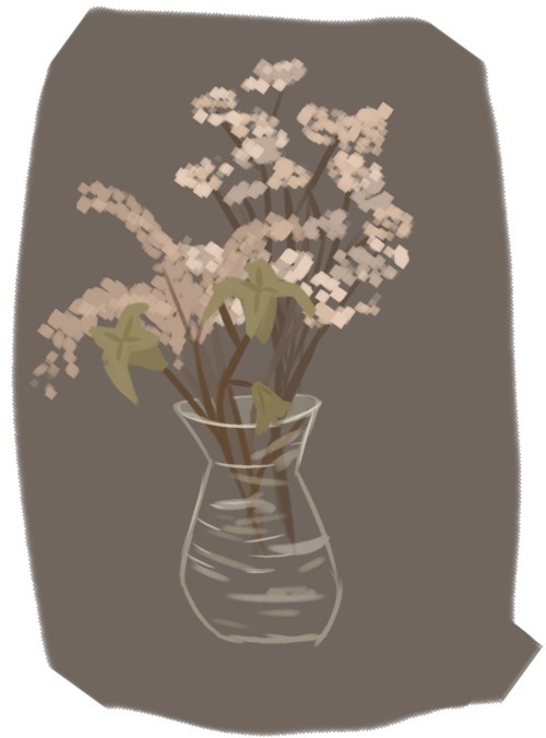 Flower Practice- Again :) Based Off Some Foraged And Dried Flowers I Have From Last Fall!