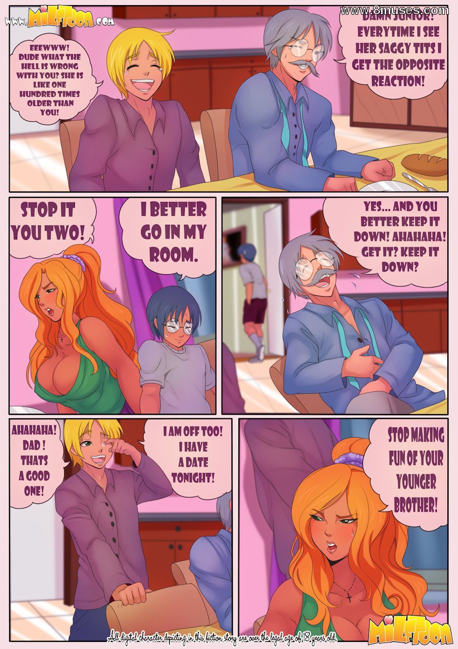 comicsexxx:  #MILFTOON Party Tell 1/3