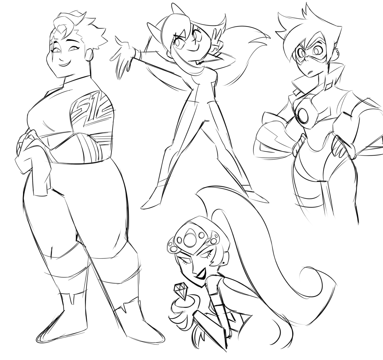brideake:  some old doodles i never posted 