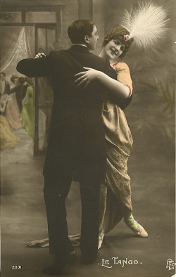 oldalbum:  tango dancers (1900s)