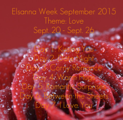 elsanna-week:  With September fast approaching, I am releasing the Elsanna Week prompts! From Sept. 20-26, Elsanna Week’s theme is simply: Love. Yes, love. Our two girls have an undying love for one another, whether it’s platonic or romantic, in canon