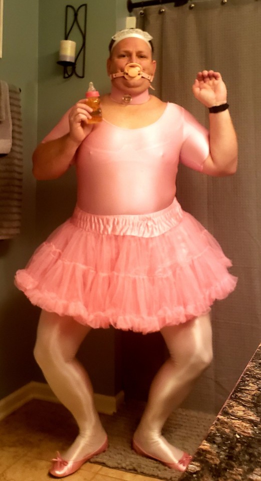 Just Some Diaper Sissy Ballerina Fun.