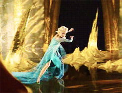 sqmadness:Elsa being her perfect self - Frozen (2013)