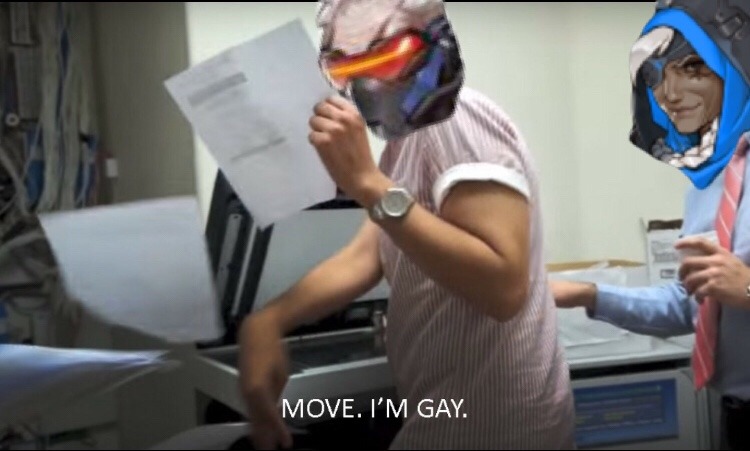 hunty-wunty: Ana: Hey! I got some new lore, and possibly a ski- Soldier 76:  