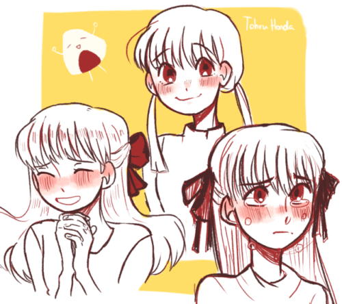 dillydallyings: tohru and her mama