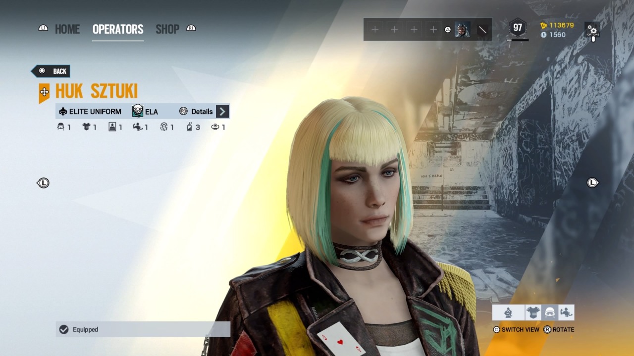 Ela Ass Rainbow Six