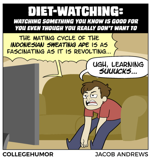 forlackofabettercomic:Binge-watching isn’t your only option anymore!