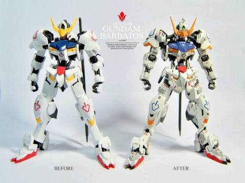 sawutwo:  (模型・プラモデル投稿SNS【MG-モデラーズギャラリー】ガンプラ｜AFV｜ジオラマ｜ - 1/144 HG Barbatos ver.Dree by Adree Adreanから)  