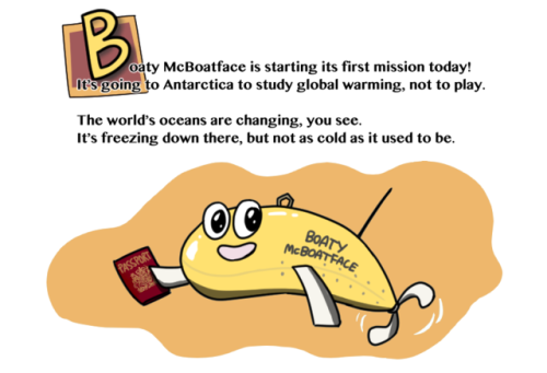 Boaty McBoatface’s heroic journey to Antarctica begins todayRead all about it!— Written 