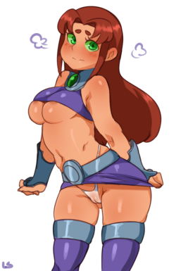 shiropervert:I know I already said this but, Starfire is thicc~