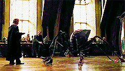 lordharrypotter:  “Boggarts are shape-shifters. They take shape of whatever a person