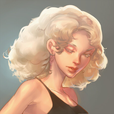Another quick sketches tried to find new coloring style. Beside, I started PaigeeWorld recentely. my