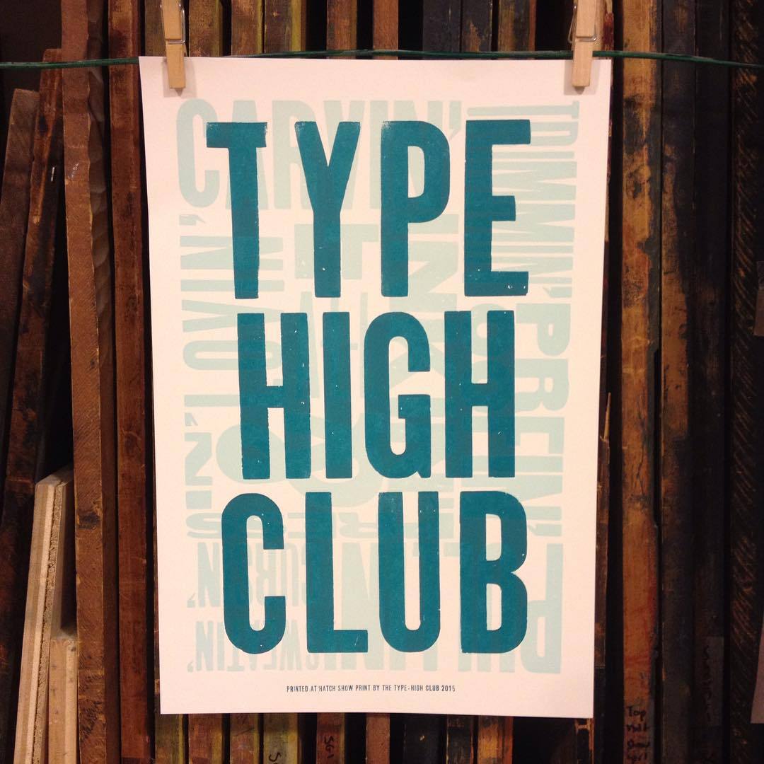 typehighclub:
“ honored and humbled to have been able to share six weeks with some of the finest printers and human beings south of the mason-dixon @hatchshowprint #printmaking #letterpress #design #type #woodtype #hatchshowprint #typehighclub
”