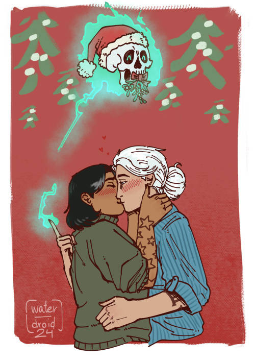 🎶On The First Day Of Yurimas Tumblr User Waterdroid Did A Powerbanks Illustration 🎶 I Mean The