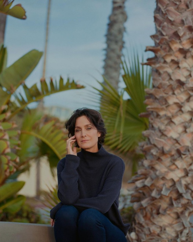 agelesswomen:Carrie-Anne Moss photographed by Ryan Pfluger for The New York Times