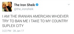 God bless the Iron Sheik.
