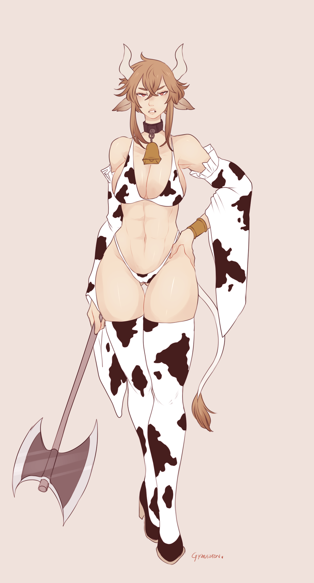 gyarusatan:  Fit Moo, defender of small cattle, Verene. 