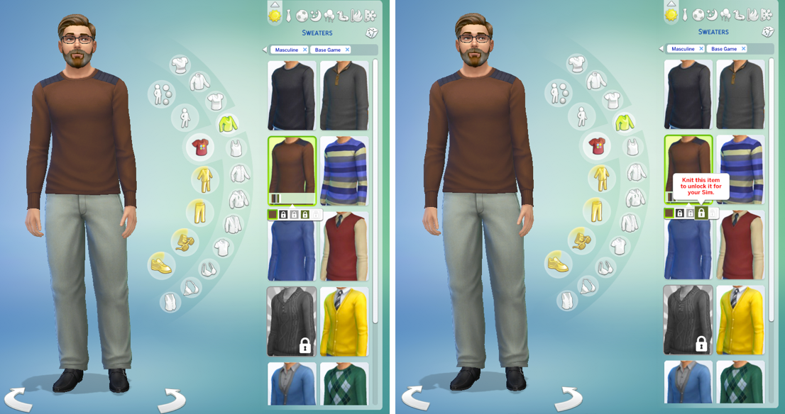 The Sims 4 Blogger The Sims 4 Arts Crafts Unlocking Knitted