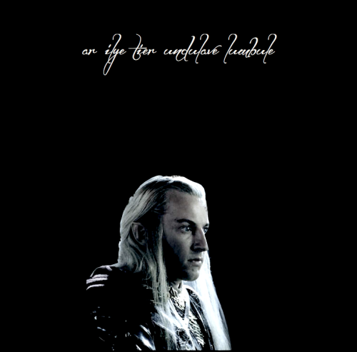 12 days of 12 favorite characters: Haldir&ldquo;Ar sindarnoriello caita mornie, ar ilya tier undulav