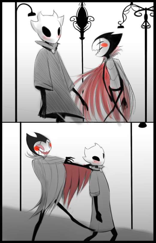 Just Some Hollow Knight Nonsense Ive Drawn This Past Week.(Most Are About Grimm Tho)