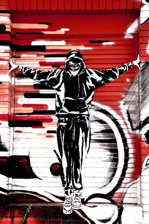 artmonia:  Living Street Art by  Alexa Meade Alexa Meade paints on the surfaces