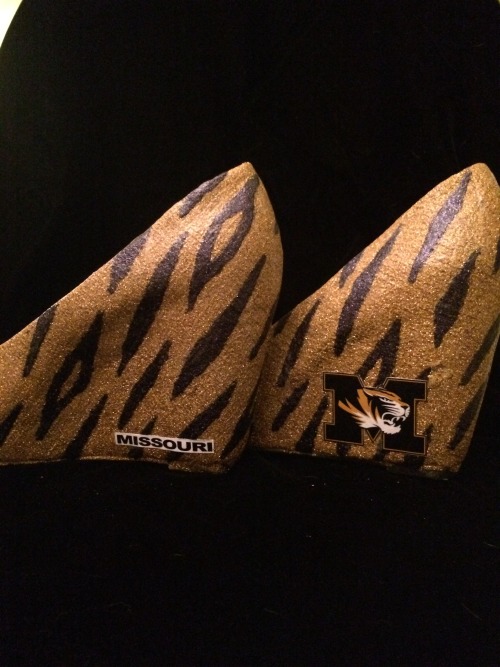 $90 Sports Glitter Heels These stylish wedges truly are the best way to support the Missouri city WI