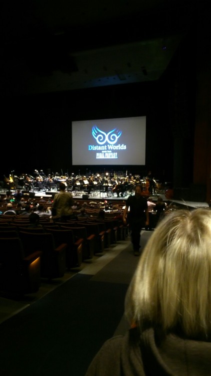 I had the opportunity to go to the Distant Worlds concert in Toronto last night. It was awesome and the music was beautiful. I hope they come back to Canada in the future because I would definitely go again. Also I got myself some soundtracks.
