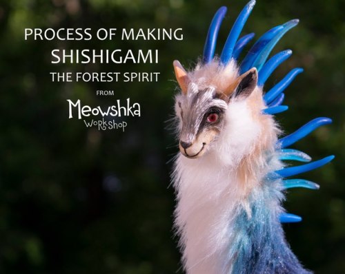 miaushka: Making Shishigami &amp; my experience with crystal resin in a free Patreon guide: patr