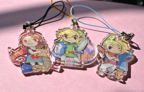 joodlez:★Store Update★NEW! Wind Waker charms &amp; improved Link/Ravio charmSave $5.50 on Wind Waker