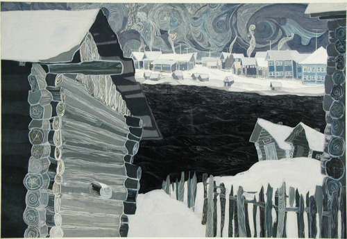 russian-style:Tamara Yufa - Views of Karelia, 1960-80s 