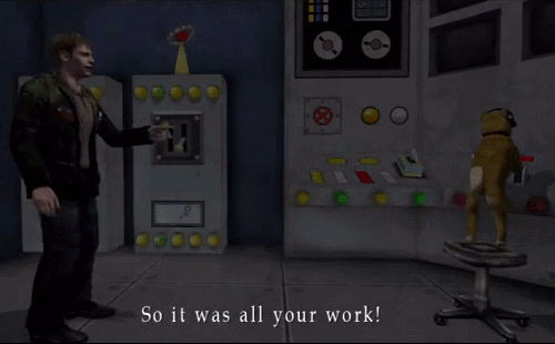 vgjunk:  Silent Hill 2. Please listen to this while you enjoy these moving images.