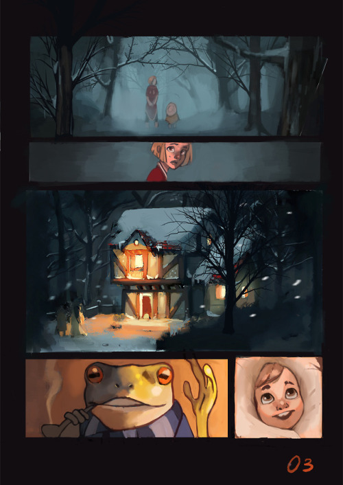 A short comic I did for a contest, on March. I didn’t win and I did it rushedly and without mu