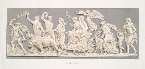 The Triumph of Bacchus and Ariadne by John Flaxman, Jr, for Wedgwood, 1786Today is Choës, the secon