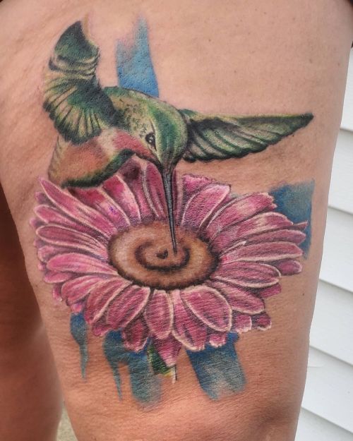 <p>Finished up this hummingbird thigh piece today.   Thanks Gara, always great working with you! <br/>
.<br/>
#ladytattooer #thephoenix #copperphoenix #shelbyvilleindiana #indianapolistattoo #indylocal #do317 #indytattoo #circlecity #waverlycolorco #industryinks #yournewfavoriteink #artistictattoosupply #fkirons #indianaartist #wearesorrymom #colortattoo #hummingbirdtattoo #hummingbird (at Shelbyville, Indiana)<br/>
<a href="https://www.instagram.com/p/CRPwEGQrk0C/?utm_medium=tumblr">https://www.instagram.com/p/CRPwEGQrk0C/?utm_medium=tumblr</a></p>