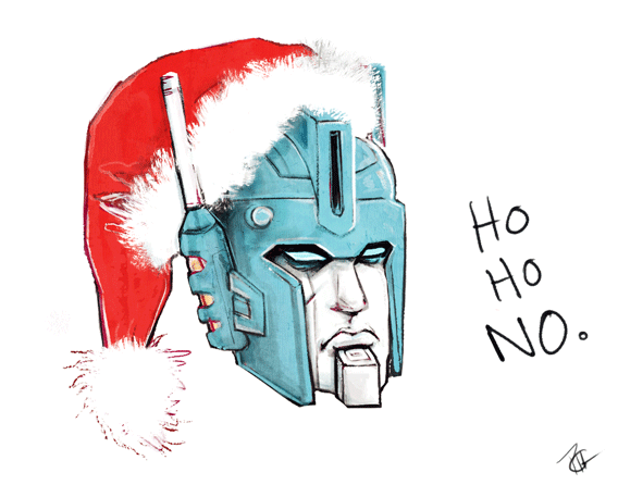 akoedraws:  Do you ever spend an inordinate amount of time scribbling Ultra Magnus