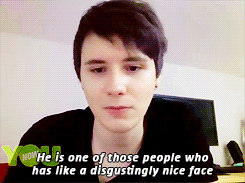 beaked:  Dan on Dylan O’Brien (x) 