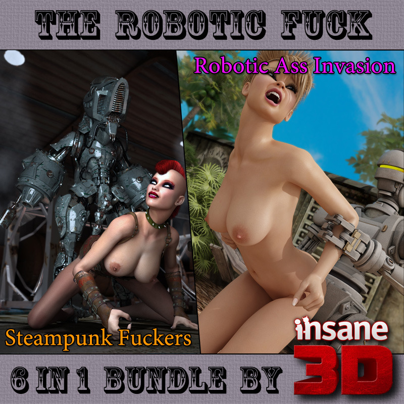 Insane3D is at it again! This time with a 6 in 1 BUNDLE full of sci fi action!  Steampunk