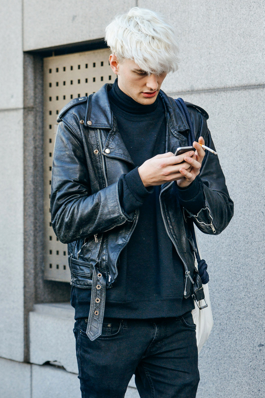 rue des mauvais garçons (Benjamin Jarvis at MFW F/W 2015 by Tommy Ton)