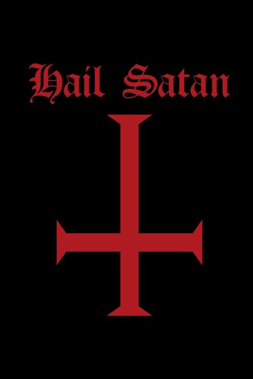The inverted cross is one of the greatest Satanist symbols and represents the denial of anything rel