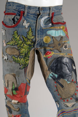 997:  Customized Levi Strauss & Co. jeansblue