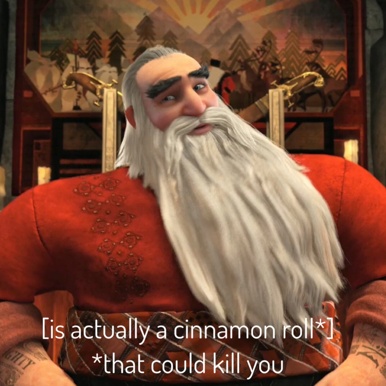 doxxjasper:  ROTG + the cinnamon roll thing