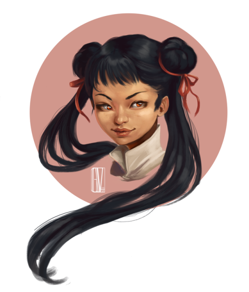kurosmind:I used a Meilin sketch from sometime ago to test a painting technique and then I LEARN THA