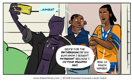 No. 231 “The Humble King” The guys get a special (and beyond humble) invite to be a part of Wakanda 