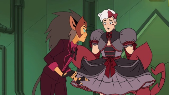 skarchomp:  dykeceratops: skarchomp:    you know she-ra was made by lesbians because it understood the concept of “huge femmes and tiny butches”    I think calling Scorpia a femme is a little bit of a stretch  