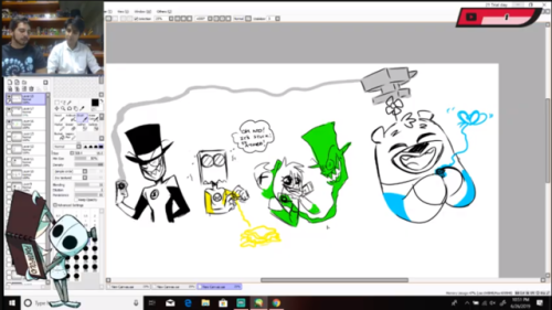 ripdays:  Screenshots from the live! Here it’s already 1am, I need to sleep