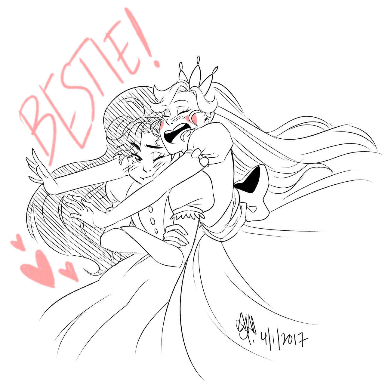 atomicmangos:Princess Marco and Princess Star are BESTIES! 