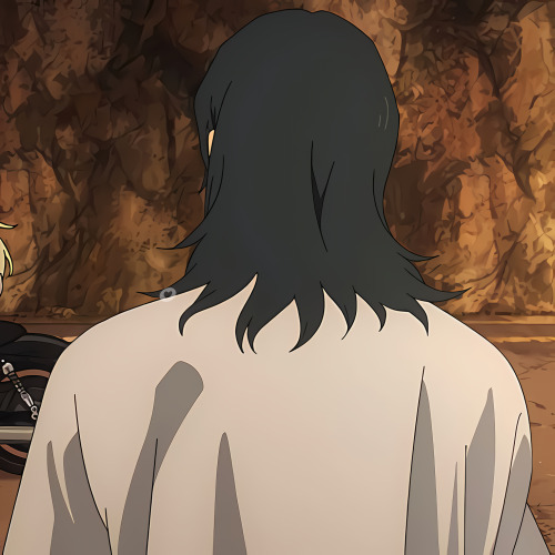 His Hair
